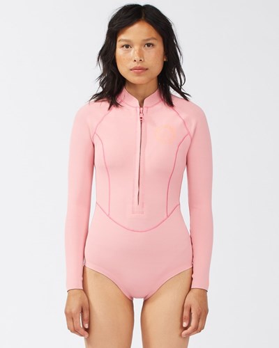 Billabong 1/1 Salty Dayz Light Long Sleeve Spring Suit Růžové | DURLYQ-326