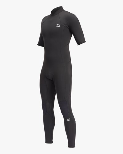 Billabong 2/2 Absolute Back Zip Krátké Sleeve Full Wetsuit Černé | WMUJST-352