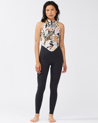 Billabong 2/2 Salty Jane Long Jane Wetsuit Černé | XNYVJI-139