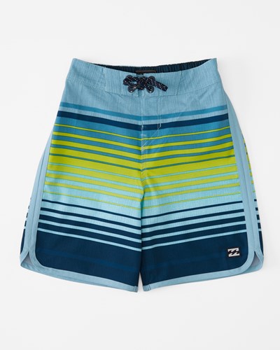 Billabong (2-7) '73 Stripe Pro Boardshorts 14" Haze | PFBNUX-638