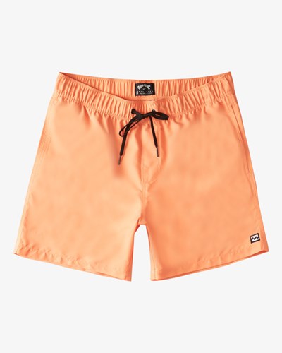 Billabong (2-7) All Day Layback Boardshorts 13" Melon | UQCZKF-796