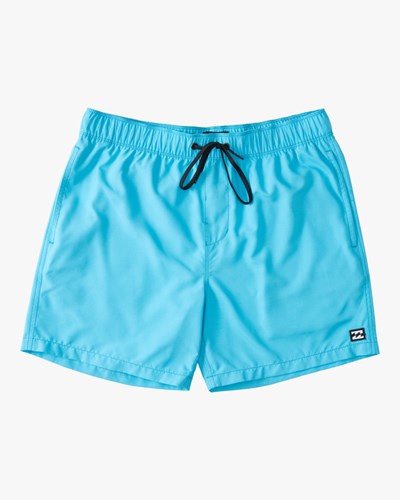Billabong (2-7) All Day Layback Boardshorts 13" Cyan | VMXCBI-967
