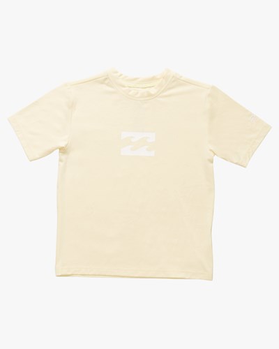 Billabong (2-7) All Day Wave Loose Fit Krátké Sleeve Surf Tee Žluté | LHQGKR-486
