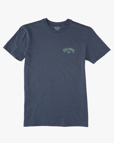 Billabong (2-7) Arch Fill Krátké Sleeve T-Shirt Tmavě Blankyt | PNGMXK-425