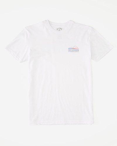 Billabong (2-7) Lounge Krátké Sleeve T-Shirt Bílé | FUZRJH-082