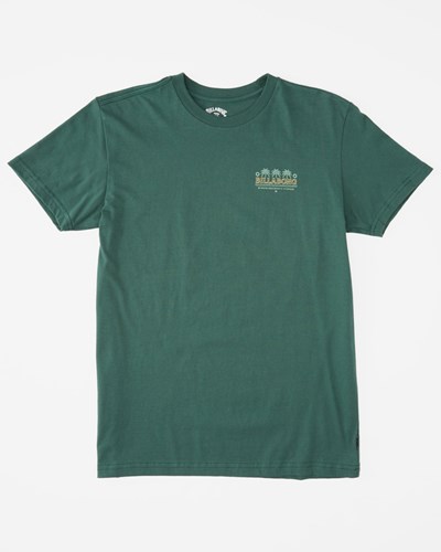 Billabong (2-7) Lounge Krátké Sleeve T-Shirt Cypress | LVGPCZ-789
