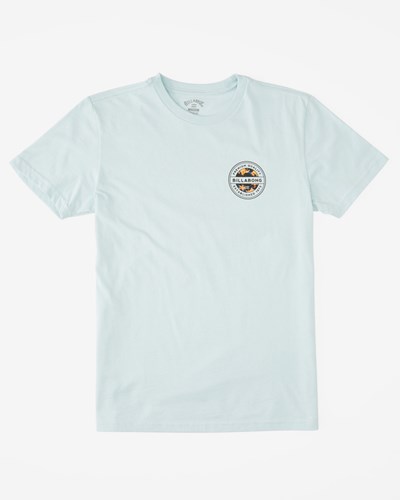 Billabong (2-7) Rotor Fill Krátké Sleeve T-Shirt Coastal | DAVRYN-759