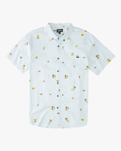 Billabong (2-7) Sundays Mini Krátké Sleeve Shirt Blankyt | DTHRKF-302