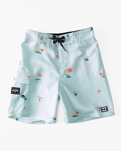Billabong (2-7) Sundays OG Boardshorts 13" Seaglass | ESACTR-481