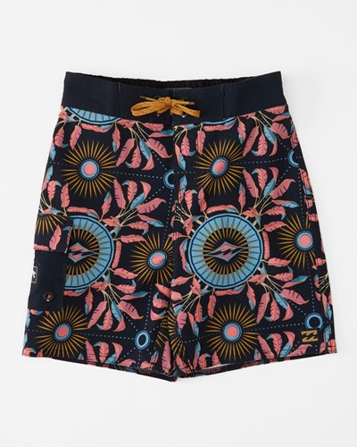 Billabong (2-7) Sundays Pro Boardshorts 13" Night | LYCEXS-412