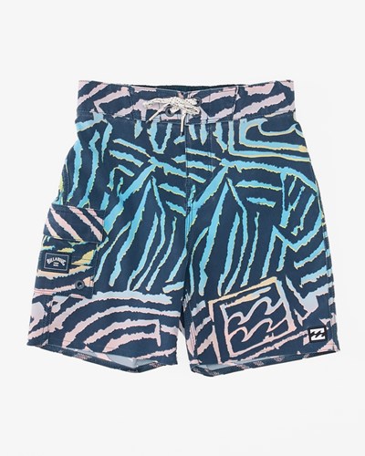 Billabong (2-7) Sundays Pro Boardshorts 13" Pastel | YQJAIR-239