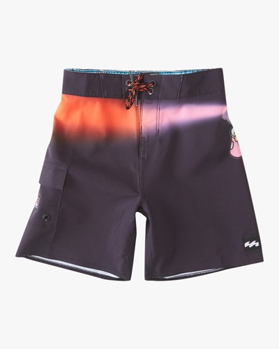 Billabong (2-7) The Simpsons El Barto Pro Boardshorts 13" Černé | KBAYXJ-531