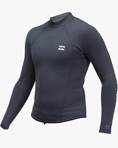 Billabong 2mm Absolute Long Sleeve Wetsuit Jacket Graphite | CSMFJB-214