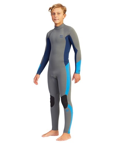 Billabong 3/2 Absolute Back Zip Full Wetsuit Ash | JCPFDL-342
