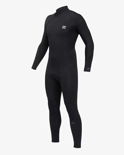 Billabong 3/2 Absolute Back Zip Full Wetsuit Černé | MJEGXU-368