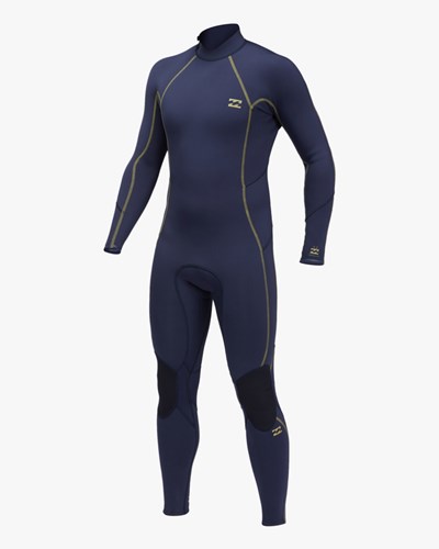 Billabong 3/2 Absolute Back Zip Full Wetsuit Tmavě Blankyt | ZTKDQY-719