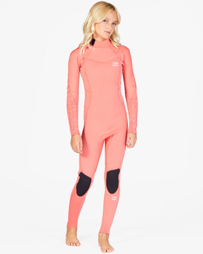 Billabong 3/2 Synergy Back Zip Full Wetsuit Koralove | QZLVXK-540