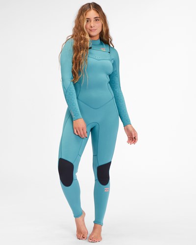Billabong 3/2 Synergy Chest Zip Full Wetsuit Marine | VCTKSI-357