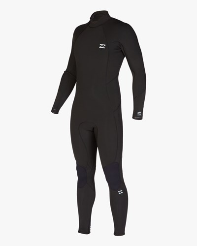 Billabong 4/3 Absolute Back Zip Full Wetsuit Černé | CTMRPF-508