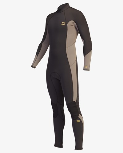 Billabong 4/3 Absolute Back Zip Full Wetsuit Graphite | IHMZON-175
