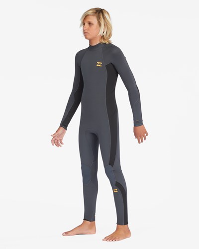 Billabong 4/3 Absolute Back Zip Full Wetsuit Neon Night | WGCIZJ-567