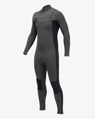 Billabong 4/3 Revolution Chest Zip Full Wetsuit Černé | IYDANO-209