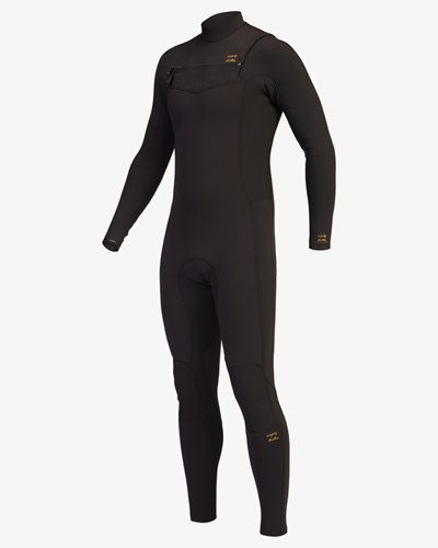 Billabong 4/3 Revolution Chest Zip Full Wetsuit Černé | SFCHOL-319