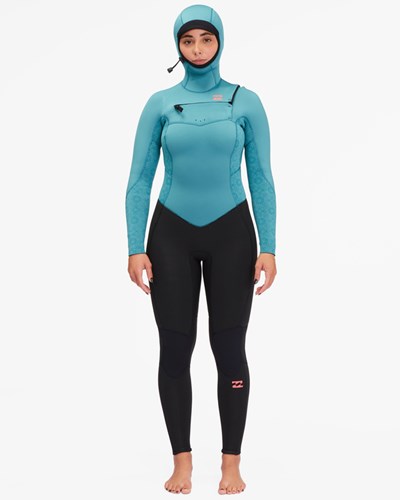 Billabong 5/4 Synergy S Kapucí Chest Zip Full Wetsuit Marine | BSWTPI-187
