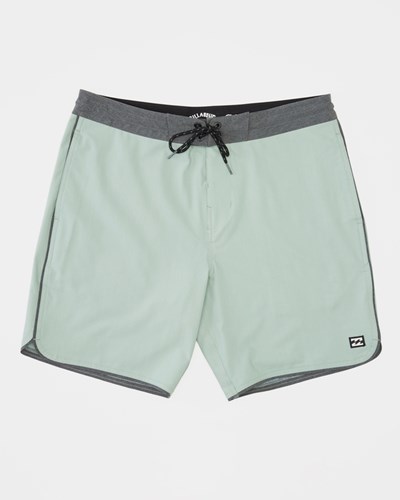 Billabong 73 Lo Tide Boardshorts 19" Sage | YRPDJK-956