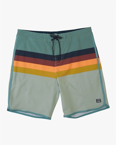 Billabong 73 Spinner Lo Tide Boardshorts 19" Sage | EROJBM-207