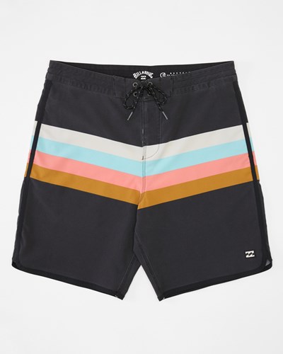 Billabong 73 Spinner Lo Tide Boardshorts 19" Černé | RBWIUA-853