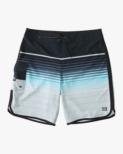 Billabong 73 Stripe Pro Boardshorts 18" Stealth | VGJIEQ-718