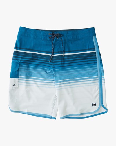 Billabong 73 Stripe Pro Boardshorts 18" Harbor | WBSXIV-975