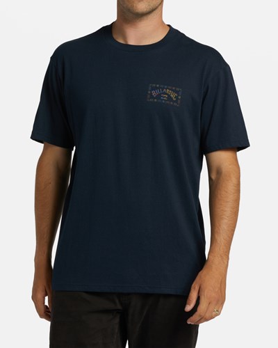 Billabong A/Div Arch Krátké Sleeve T-Shirt Tmavě Blankyt | VOJSBI-135