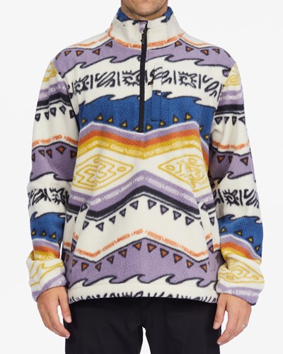 Billabong A/Div Boundary Half-Zip Mock Neck Pullover Chino | HJSLQV-743