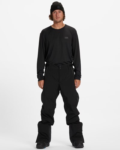 Billabong A/Div Compass 15K Insulated Snow Pants Černé | QEBFTU-940