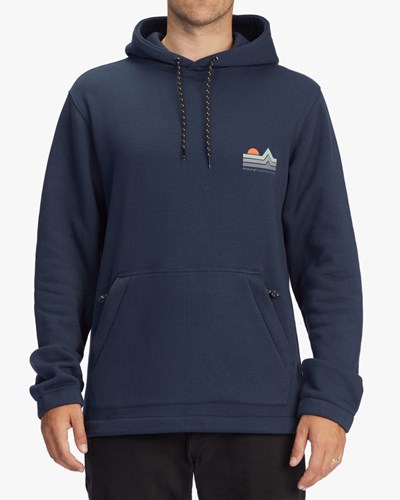 Billabong A/Div Compass Pullover Hoodie Nite | LVGMAP-793