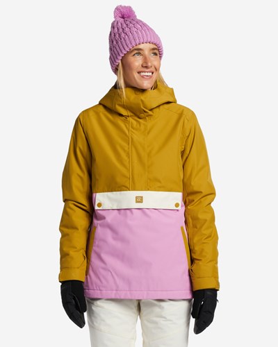 Billabong A/Div Day Break Anorak 10K Insulated Snow Jacket Fresh Moss | UPOYKL-159