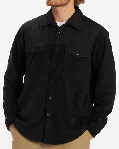 Billabong A/Div Furnace Plus Long Sleeve Shirt Černé | MPENLF-312