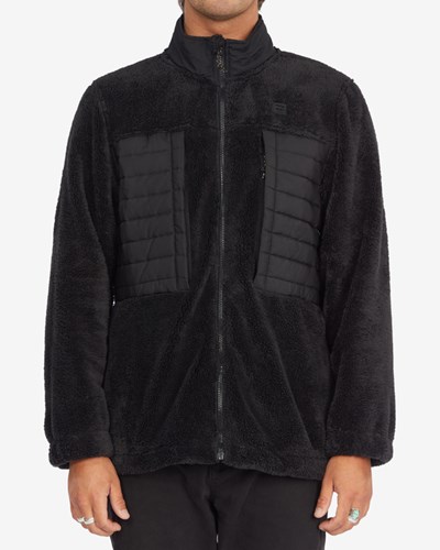 Billabong A/Div Glacier Mock Neck Zip-Up Jacket Černé | YGZBHJ-321