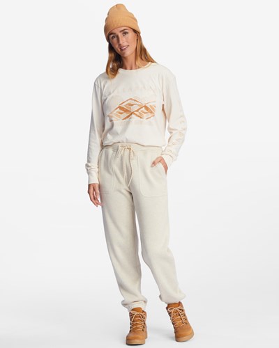 Billabong A/Div Highway Sweatpants Heather Oatmeal | IMVDYP-463
