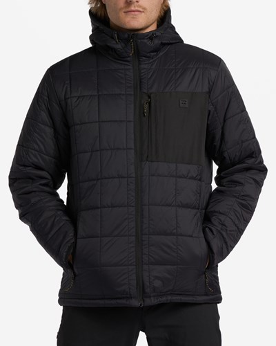 Billabong A/Div Journey Puffer Jacket Černé | KXSBYR-937