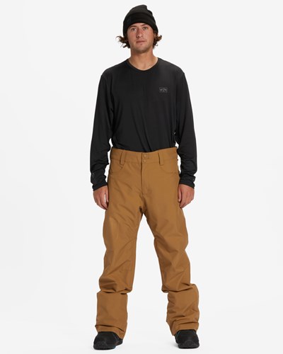 Billabong A/Div Outsider 10K Insulated Snow Pants Ermine | QVMALX-365