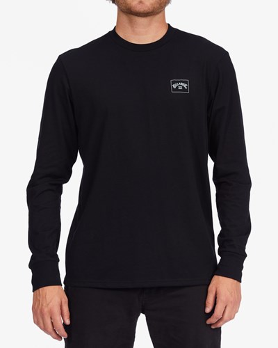 Billabong A/Div Performance Arch UV Long Sleeve T-Shirt Černé | OLXWJY-763