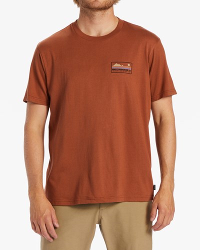 Billabong A/Div Range Krátké Sleeve T-Shirt Amber | MCBPRH-029