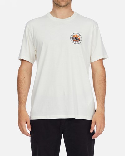Billabong A/Div Rockies Organic Krátké Sleeve T-Shirt Bílé | CJNBTX-879