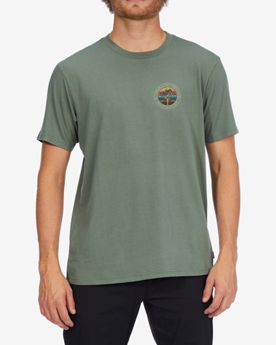 Billabong A/Div Rockies Organic Krátké Sleeve T-Shirt Surplus | COYDAT-567
