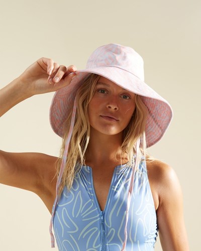 Billabong A/Div Sun Shade Bucket Hat Lit Up Lilac | PDQWVF-320