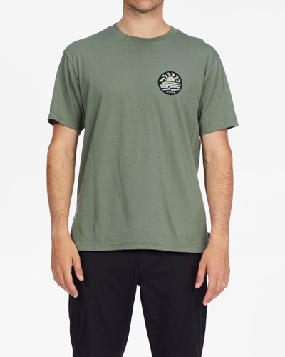 Billabong A/Div Sundown Organic Krátké Sleeve T-Shirt Surplus | MKPBDR-426