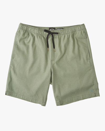 Billabong A/Div Surftrek Hemp Elastic Shorts 18" Surplus | DJEIHS-867